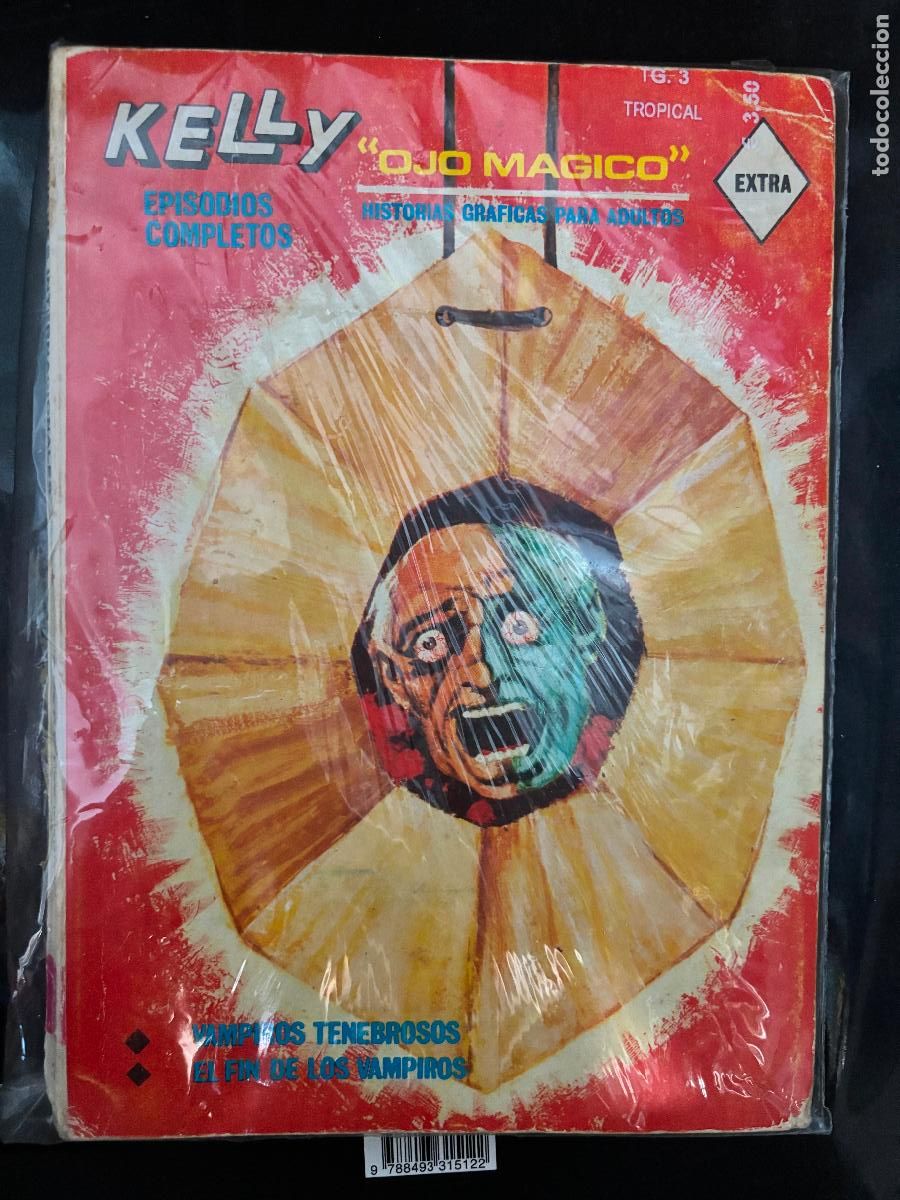 C&oacute;mics: KELLY OJO M&Aacute;GICO, EXTRA #3, VAMPIROS TENEBROSOS / EL FIN DE LOS VAMPIROS V&Eacute;RTICE, 1.967