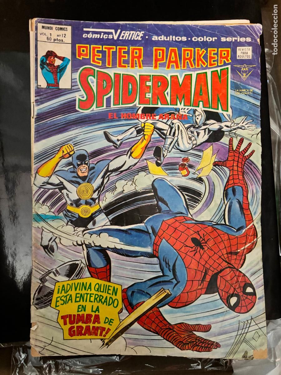 C&oacute;mics: PETER PARKER: SPIDERMAN #12, ADIVINA QUIEN ESTA ENTERRADO EN LA TUMBA DE GRANT, MUNDICOMICS, 1.979