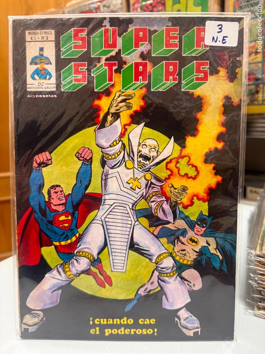 C&oacute;mics: SUPER STARS EDITORIAL VERTICE NUMERO 3