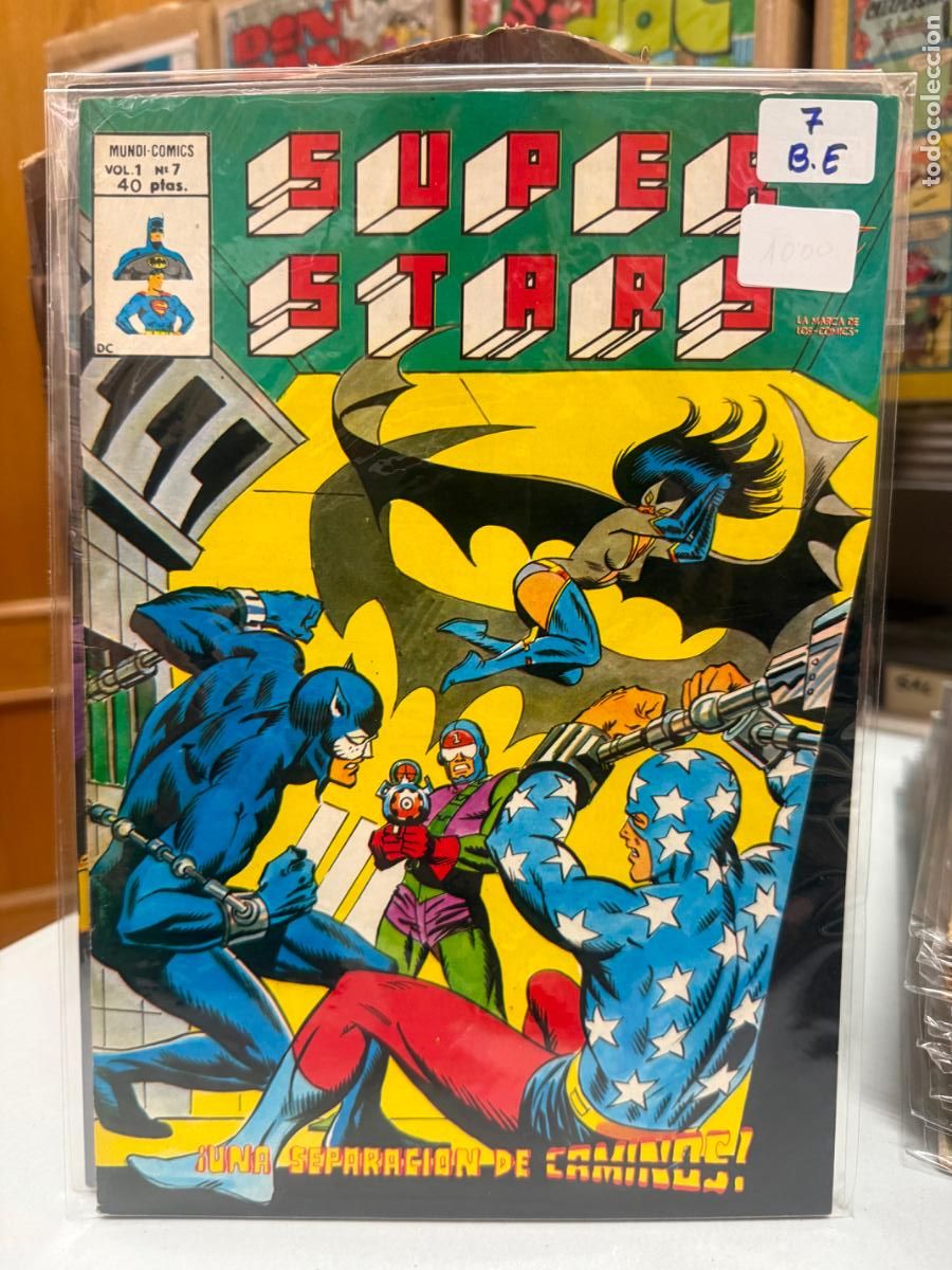 C&oacute;mics: SUPER STARS EDITORIAL VERTICE NUMERO 7