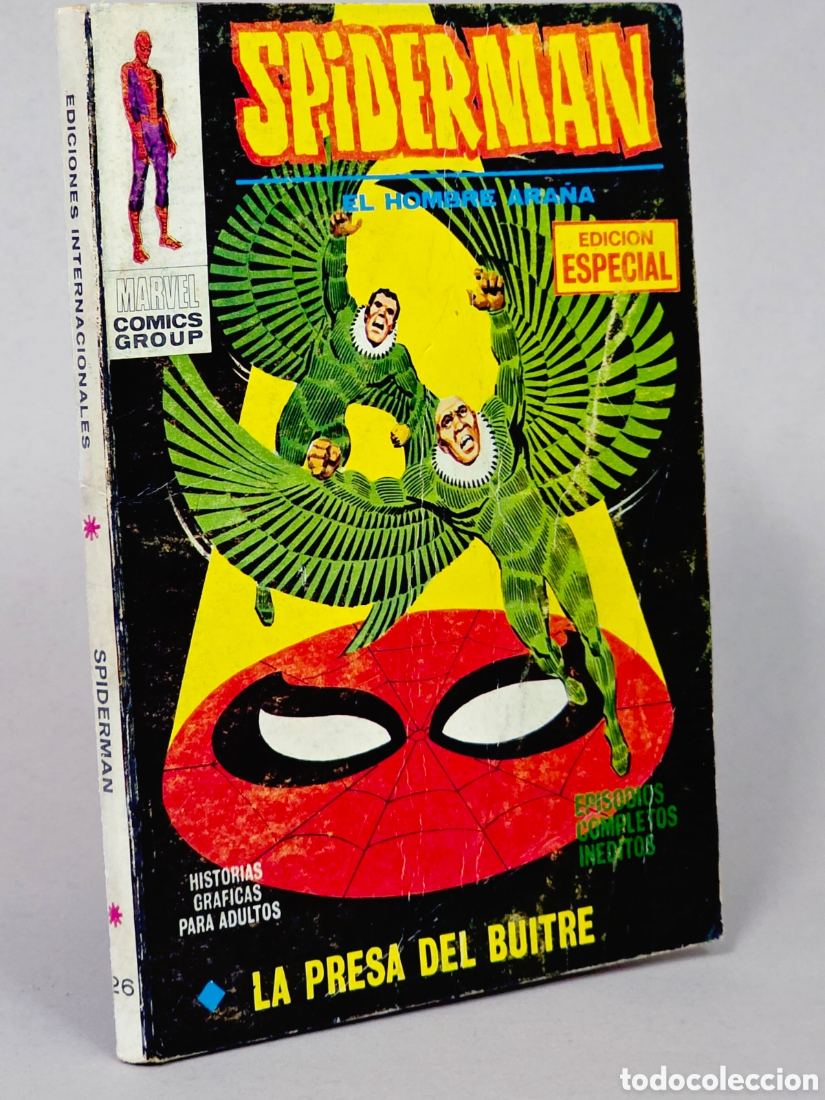 C&oacute;mics: C&Oacute;MIC SPIDERMAN 26 VOL.1 VERTICE MARVEL TACO AVENTURA DE SPIDER-MAN COMPLETA PERO TERMINA PAGINA 108