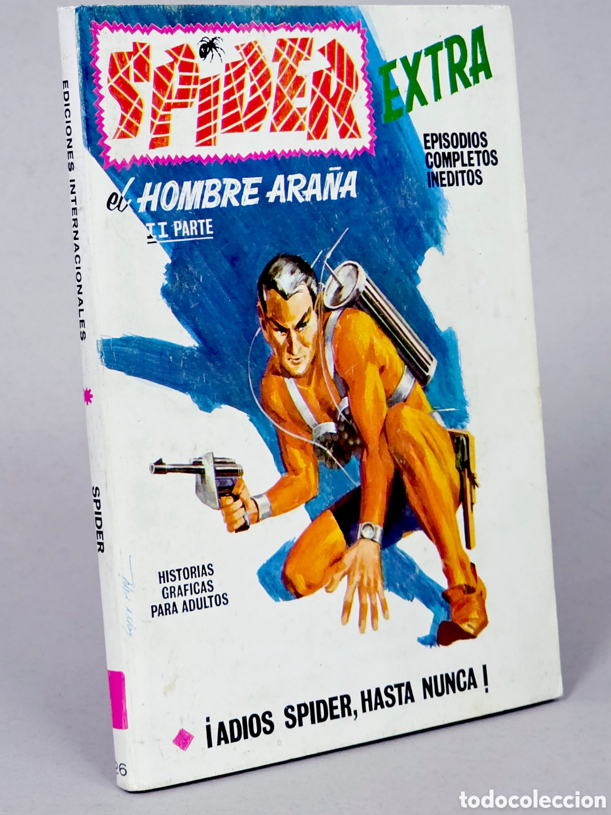 C&oacute;mics: C&Oacute;MIC EXCELENTE SPIDER 26 ADI&Oacute;S SPIDER, HASTA NUNCA VERTICE FLEETWAY TACO EXTRA