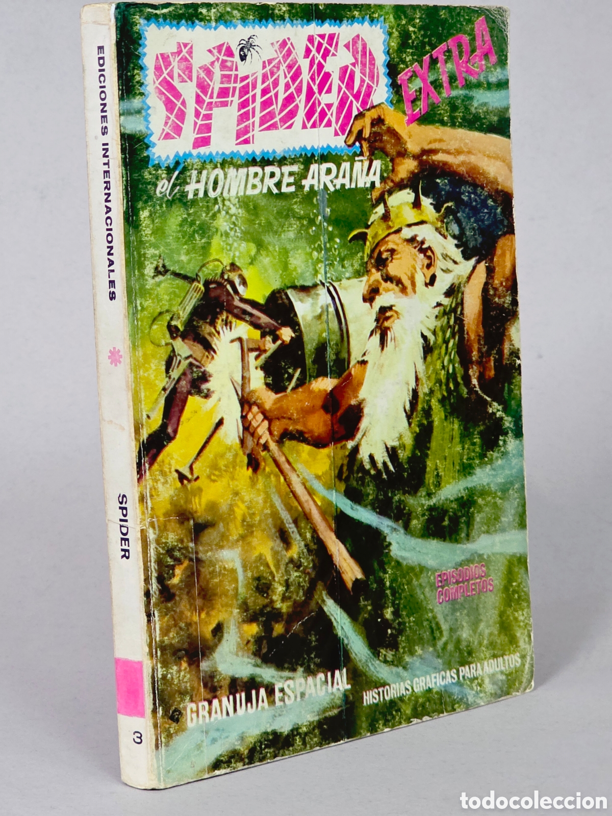 C&oacute;mics: C&Oacute;MIC SPIDER 3 GRANUJA ESPACIAL VERTICE FLEETWAY TACO EXTRA BUEN ESTADO