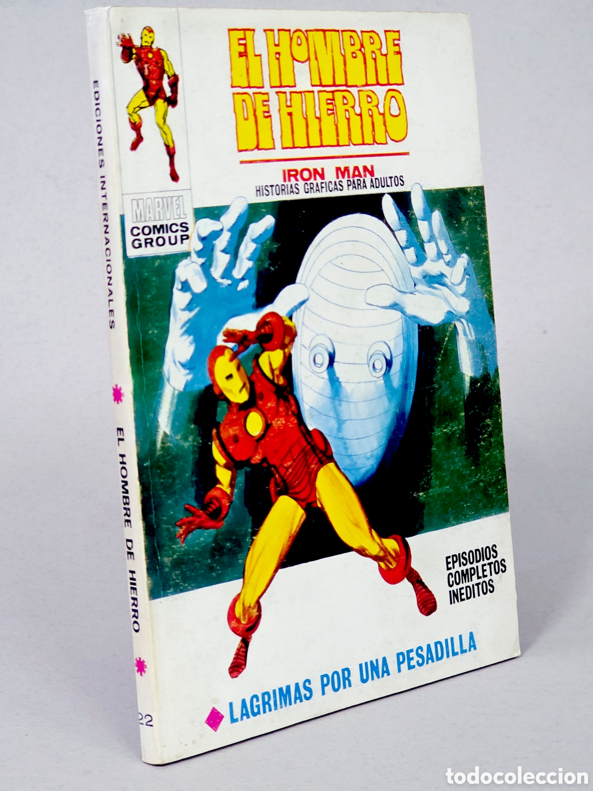 C&oacute;mics: C&Oacute;MIC EXCELENTE EL HOMBRE DE HIERRO 22 L&Aacute;GRIMAS POR UNA PESADILLA VERTICE MARVEL TACO