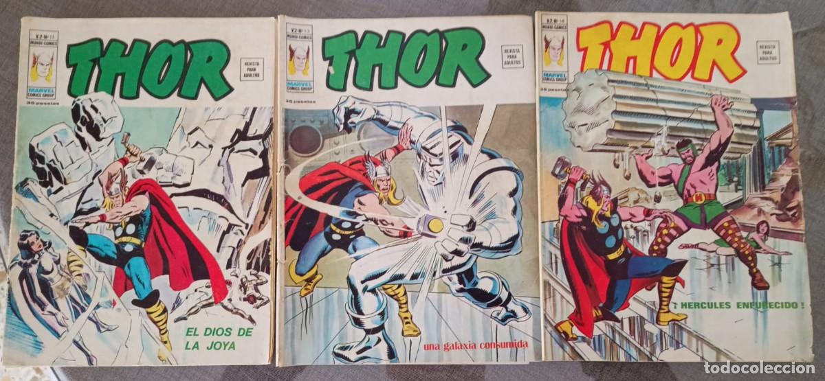 C&oacute;mics: THOR. VOL. 2, N&ordm; 11-13-14. (MUNDI COMICS, VERTICE).