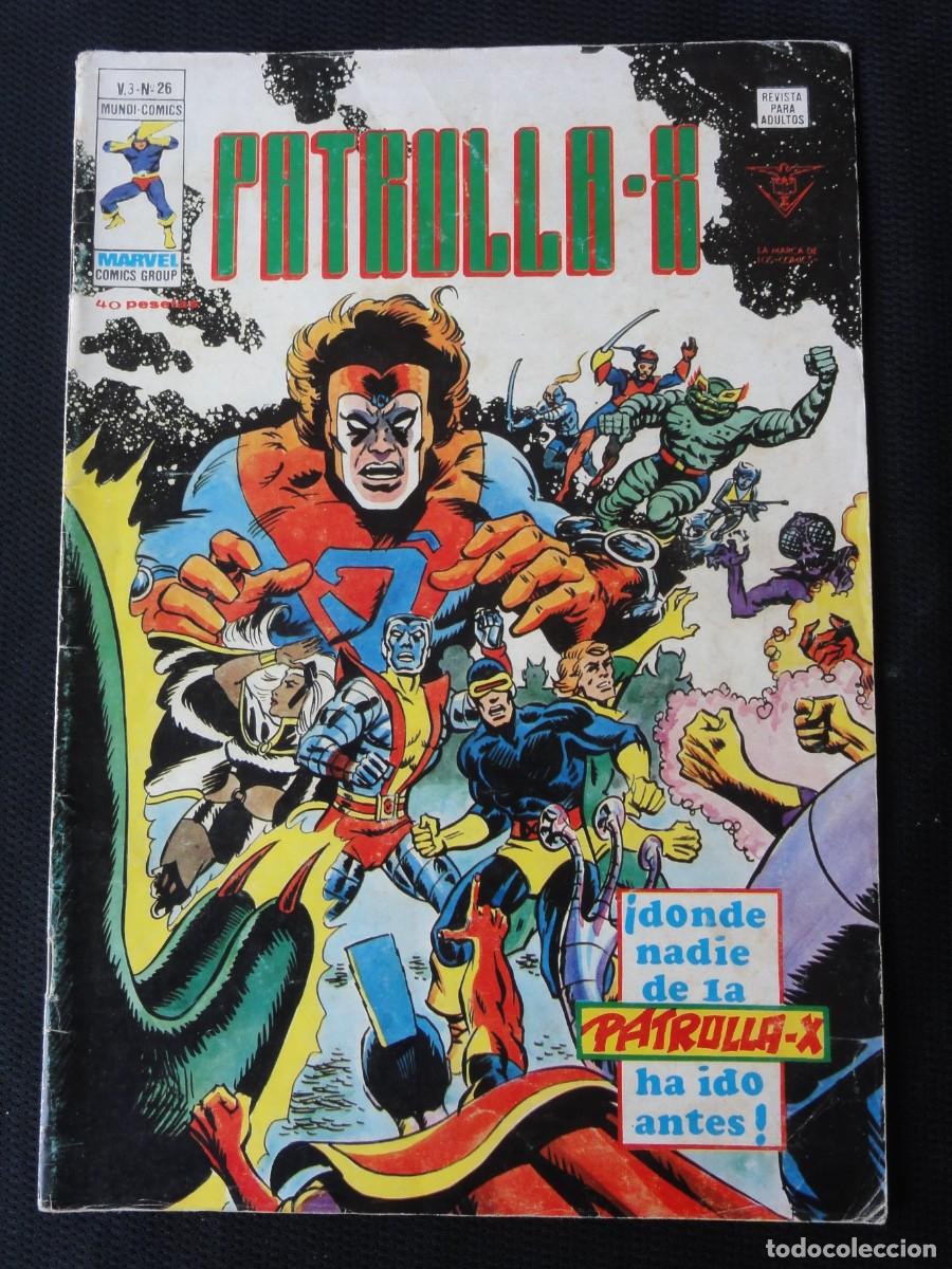 C&oacute;mics: PATRULLA X. VOL. 3 N&ordm; 26. EDICIONES V&Eacute;RTICE. 1978. C-31B