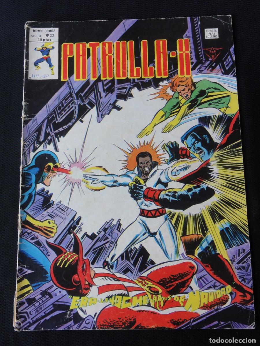 C&oacute;mics: PATRULLA X. VOL. 3 N&ordm; 32. EDICIONES V&Eacute;RTICE. 1978. C-31B