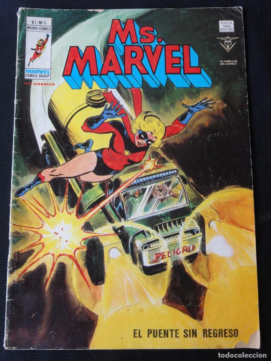 C&oacute;mics: MS. MARVEL. VOLUMEN 1. N&ordm; 3. EDICIONES V&Eacute;RTICE. 1978. C-31B - Foto 1