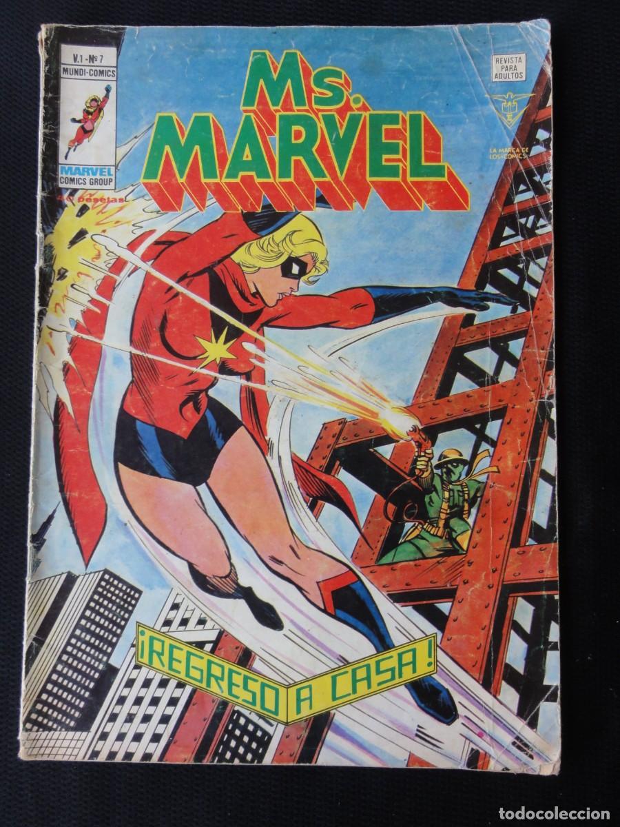 C&oacute;mics: MS. MARVEL. VOLUMEN 1. N&ordm; 7. EDICIONES V&Eacute;RTICE. 1979. C-31B