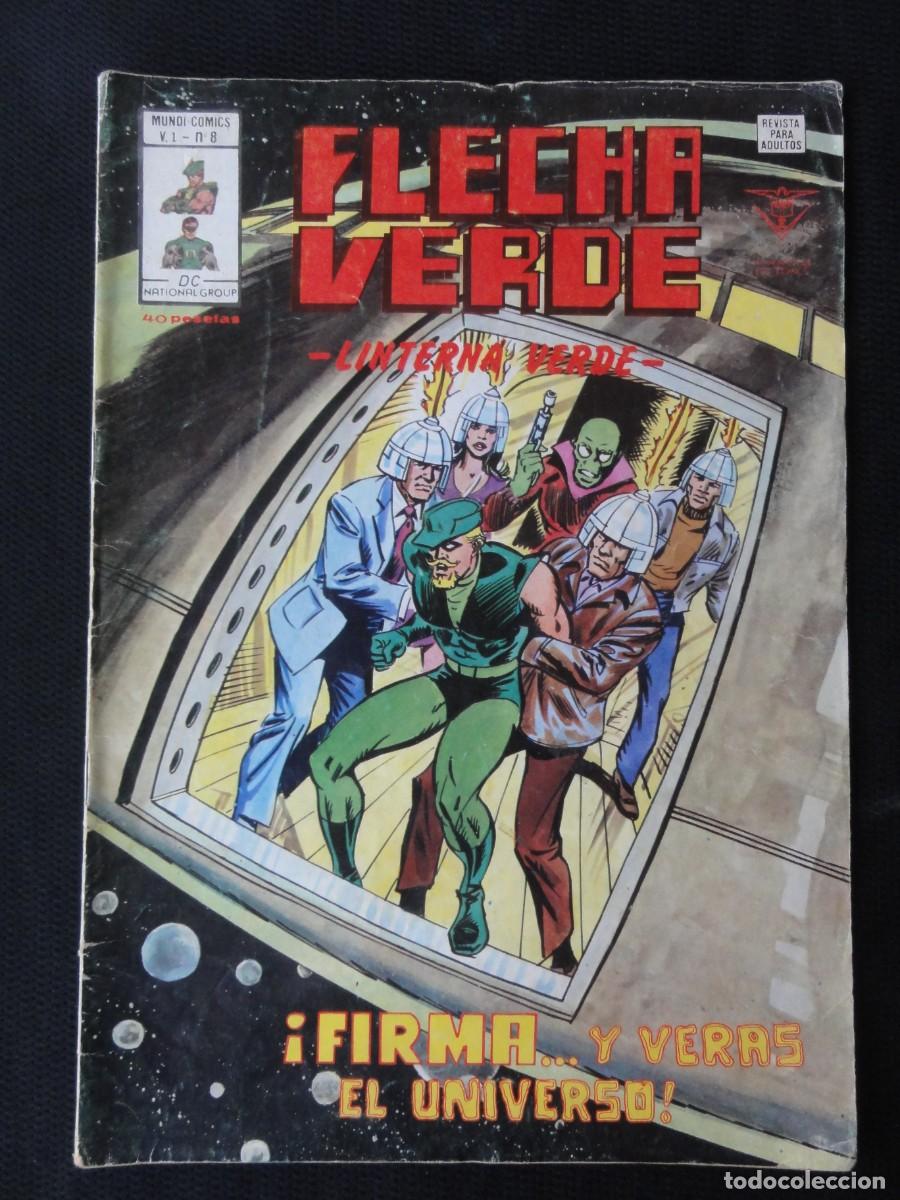 C&oacute;mics: FLECHA VERDE. VOLUMEN 1. N&ordm; 8. EDICIONES V&Eacute;RTICE. 1979. C-31B - Foto 1