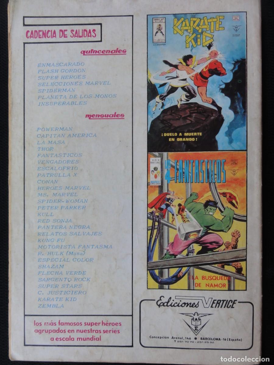 C&oacute;mics: FLECHA VERDE. VOLUMEN 1. N&ordm; 8. EDICIONES V&Eacute;RTICE. 1979. C-31B - Foto 2