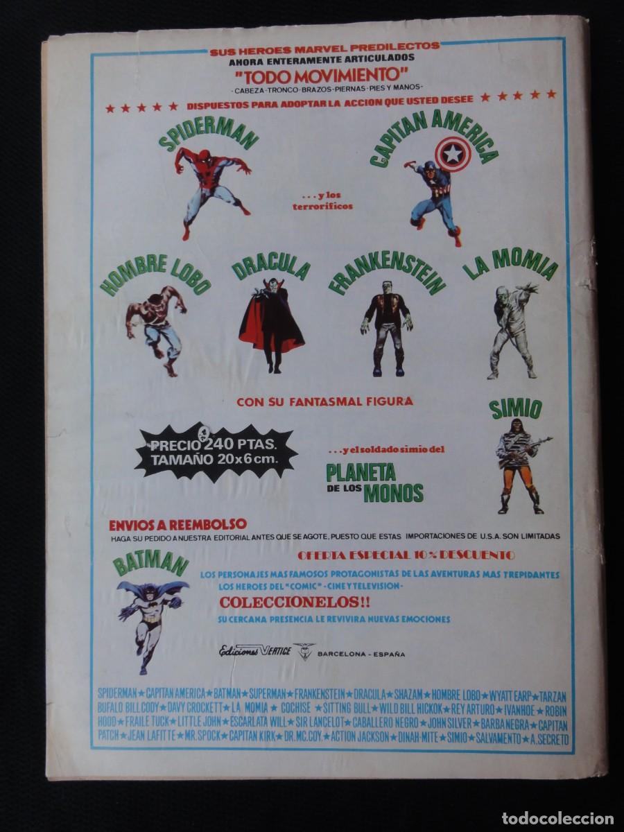 C&oacute;mics: FLASH GORDON. VOLUMEN 1. N&ordm; 20. EDICIONES V&Eacute;RTICE. 1976. C-31B - Foto 2