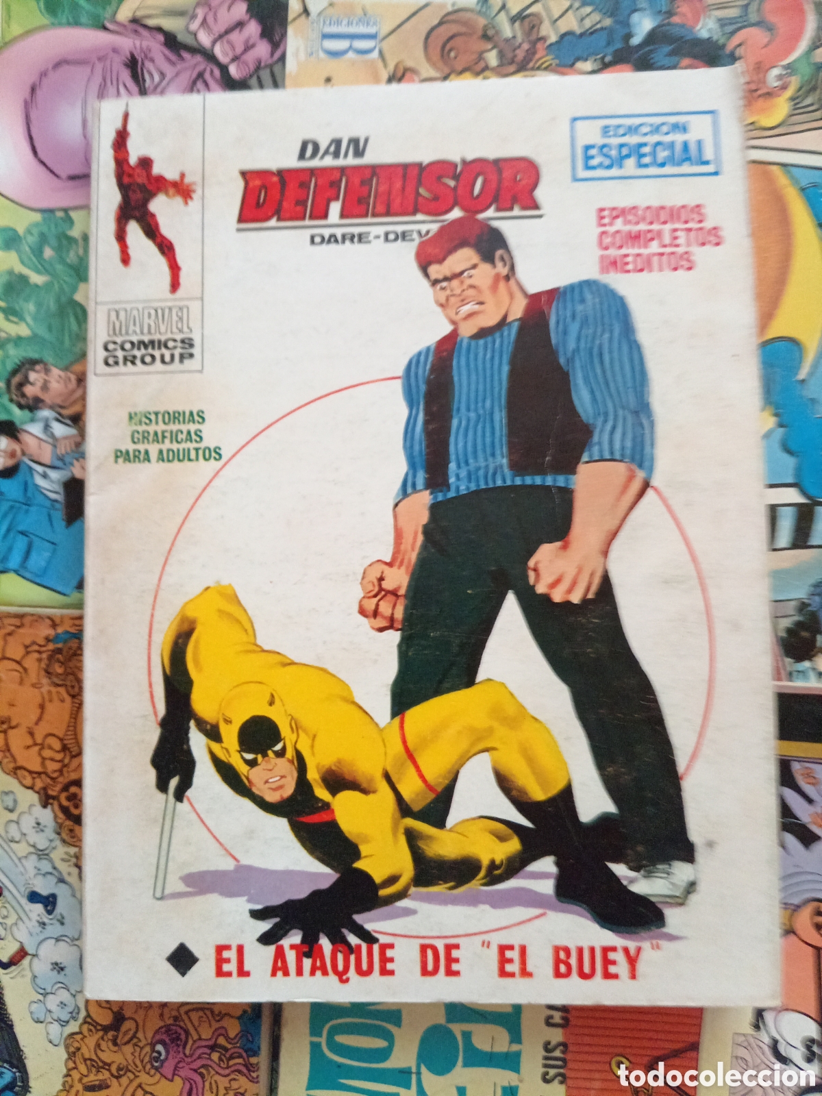 C&oacute;mics: Dan Defensor 8 El ataque de El buey cj90