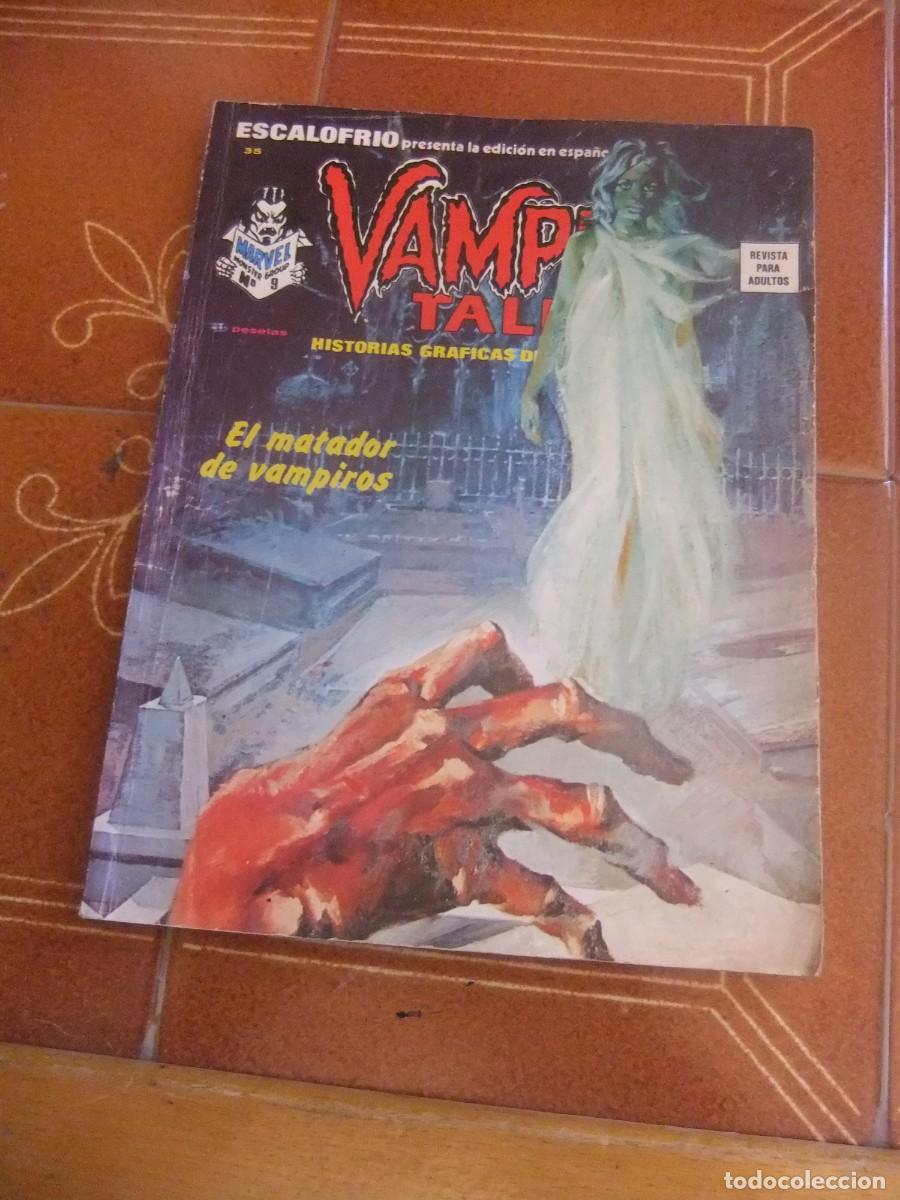 C&oacute;mics: ESCALOFRIO N&ordm; 35 PRESENTA VAMPUS N&ordm;9 VERTICE