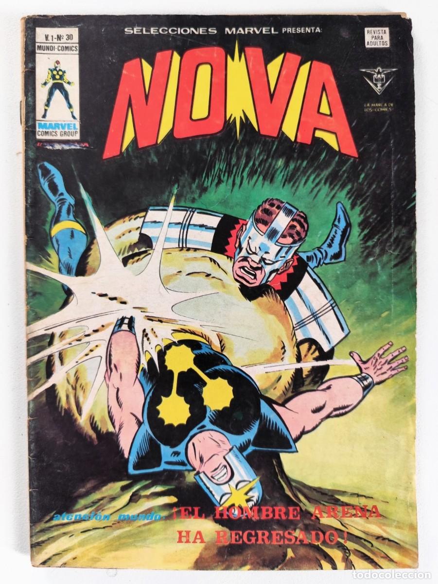 C&oacute;mics: SELECCIONES MARVEL Vol.1 # 30 - NOVA (Marv Wolfman, Sal Buscema)~ MARVEL/V&Eacute;RTICE (1978)