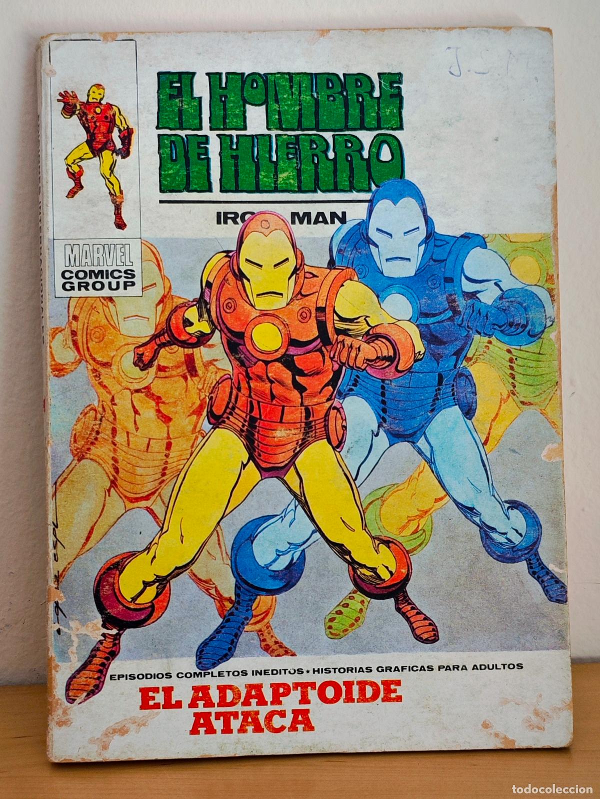 C&oacute;mics: IRON MAN (1968, VERTICE) - EL HOMBRE DE HIERRO - 25 - 1972- EL ADAPTOIDE ATACA - TACO