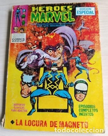 C&oacute;mics: HEROES MARVEL n&ordm; 7. Ed Vertice. Vol 1. LA LOCURA DE MAGNETO
