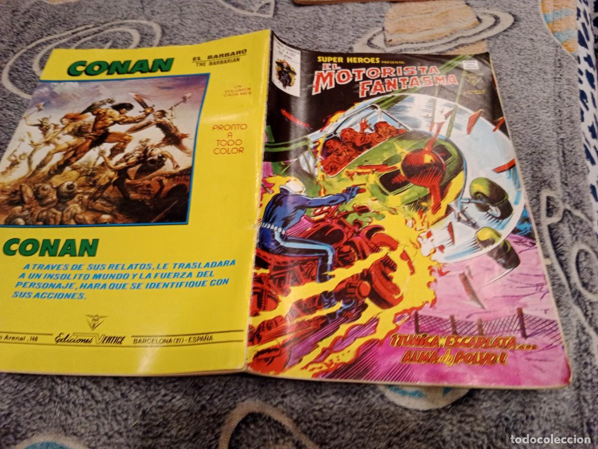 C&oacute;mics: SUPER HEROES VOL2 N&ordm;127 EL MOTORISTA FANTASMA - EDICIONES VERTICE 1980