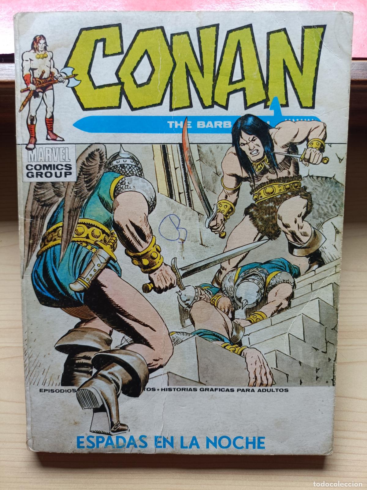 C&oacute;mics: Conan 12: Espadas en la Noche. Ediciones V&eacute;rtice.