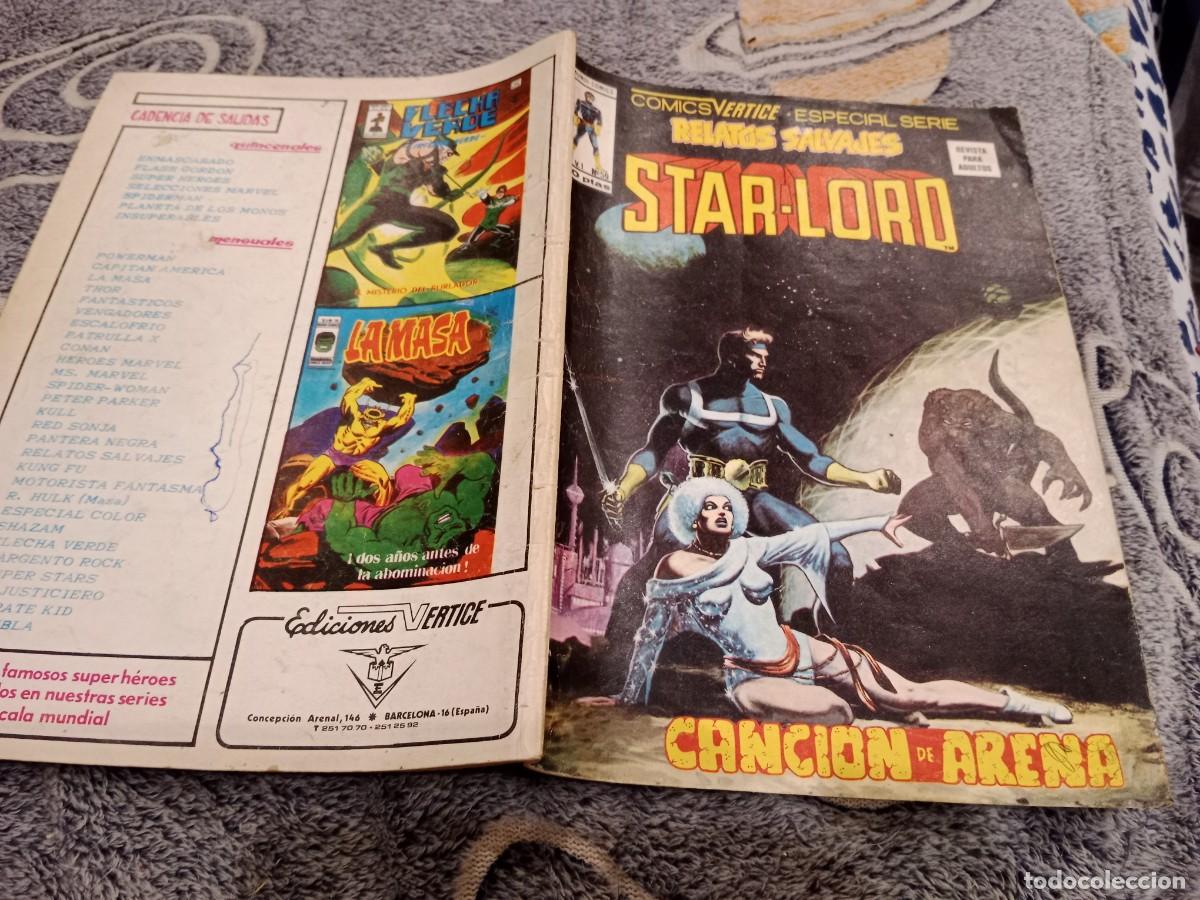 C&oacute;mics: RELATOS SALVAJES VOL 1 N&ordm; 59 - STAR-LORD - MUNDI COMICS EDICIONES VERTICE 1979