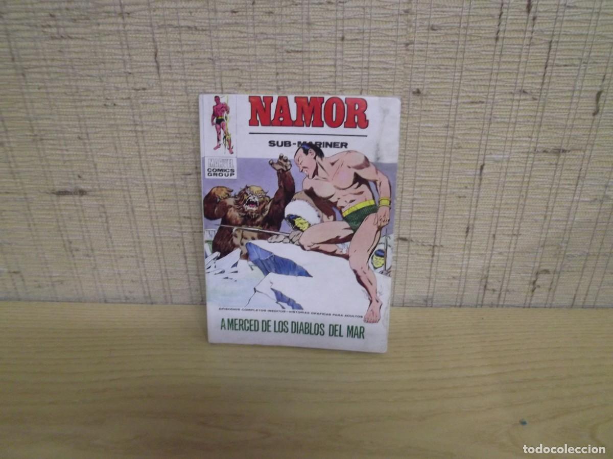C&oacute;mics: Namor Sub-Mariner A merced de los diablos del mar n&ordm;27.Marvel Comics Group