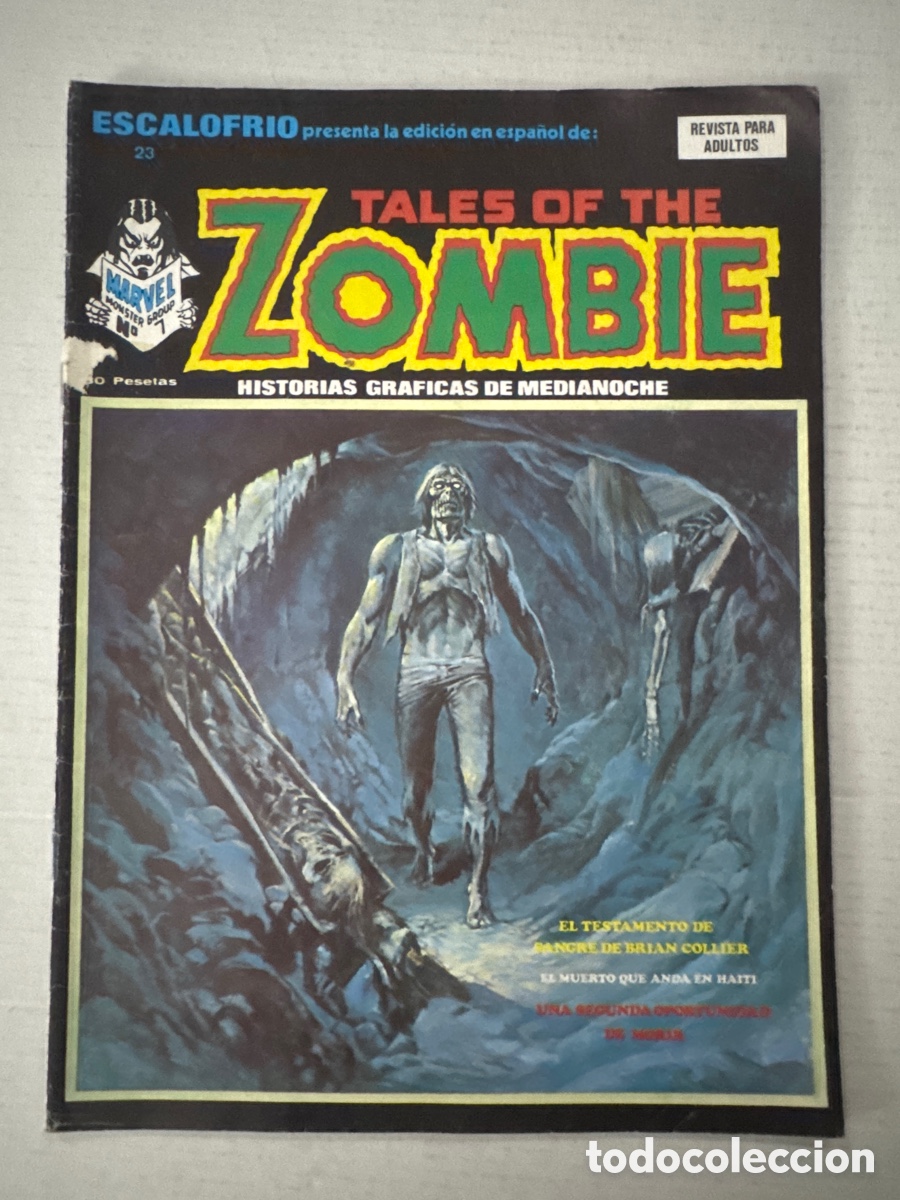 C&oacute;mics: TALES OF THE ZOMBIE - Ediciones V&eacute;rtice