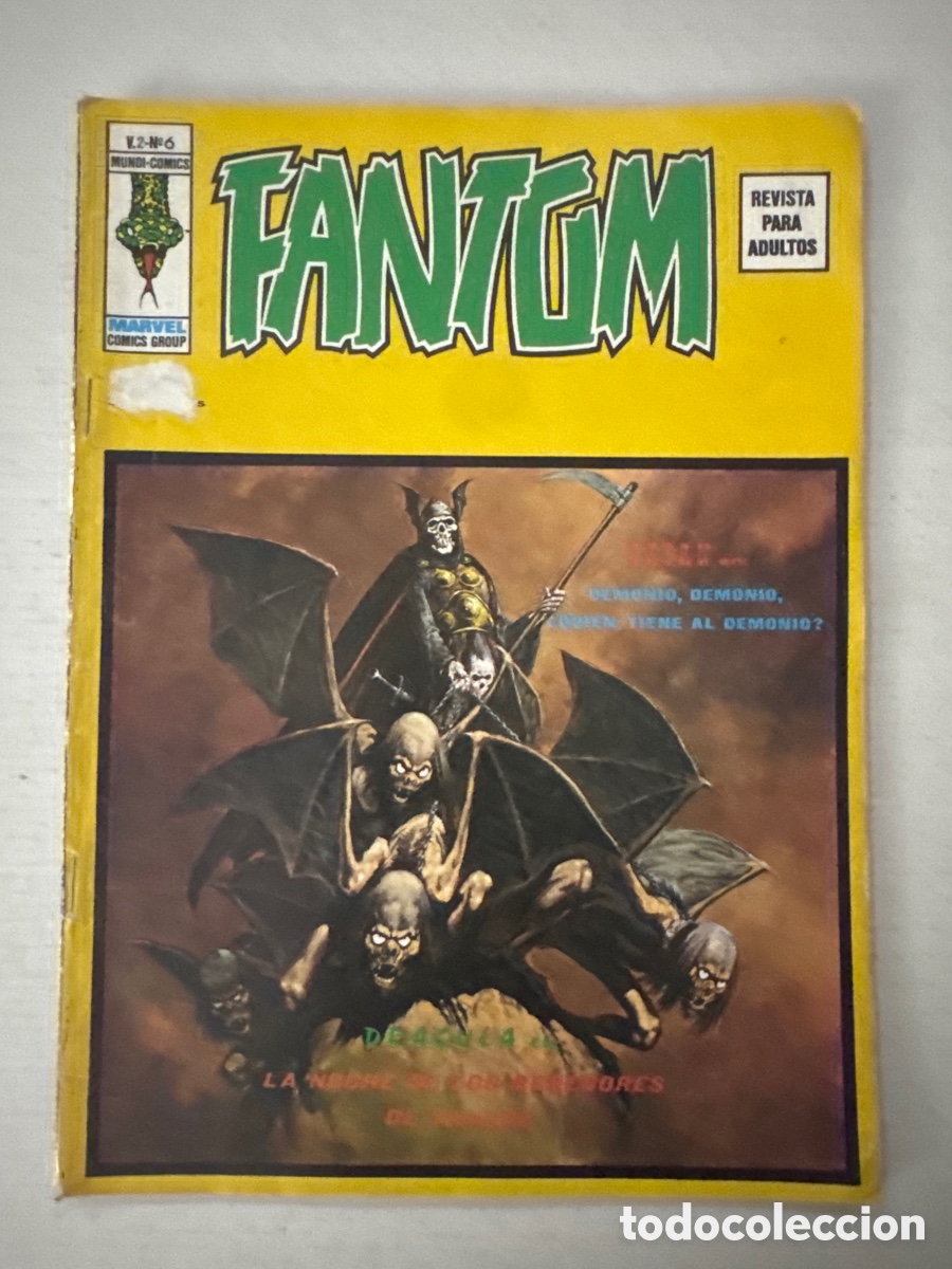 C&oacute;mics: FANTOM V2 #6 - Ediciones V&eacute;rtice &laquo;Raro&raquo;