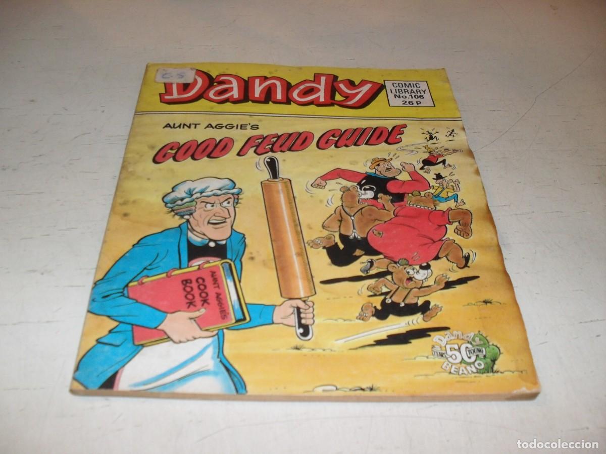 C&oacute;mics: (EN INGLES)DANDY N&ordm; 106,CON LA TIA AGGIE,SON DE IPC,EDITADO EN 1987