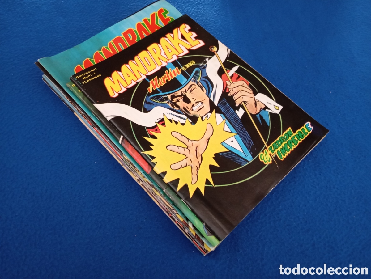 C&oacute;mics: MANDRAKE - COMPLETA 17 N&Uacute;MEROS - V&Eacute;RTICE - Foto 2