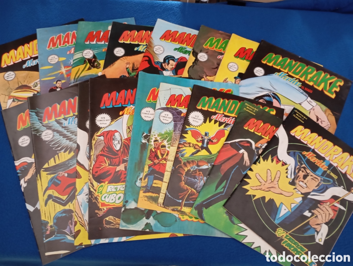 C&oacute;mics: MANDRAKE - COMPLETA 17 N&Uacute;MEROS - V&Eacute;RTICE - Foto 1