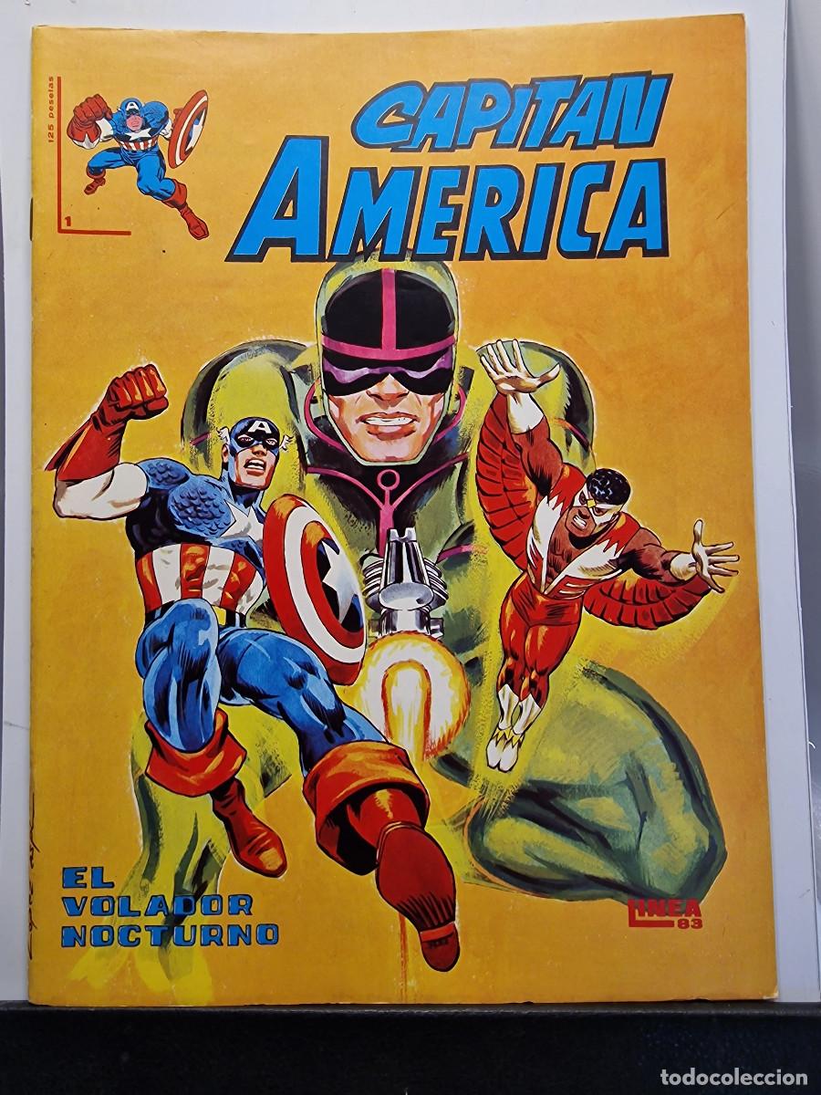 C&oacute;mics: CAPITAN AMERICA EL VOLADOR NOCTURNO N&ordm; 1 de CAPITAN AMERICA de la l&iacute;nea LINEA 83 EDICIONES SURCO