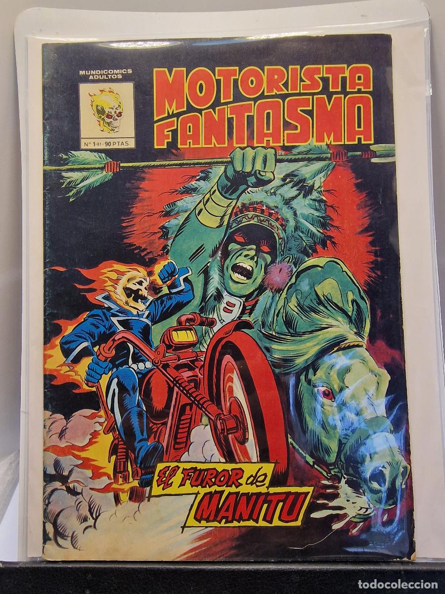 Comics: MOTORISTA FANTASMA ED.VERTICE MUNDICOMICS N&ordm; 1 : EL FUROR DE MANITU