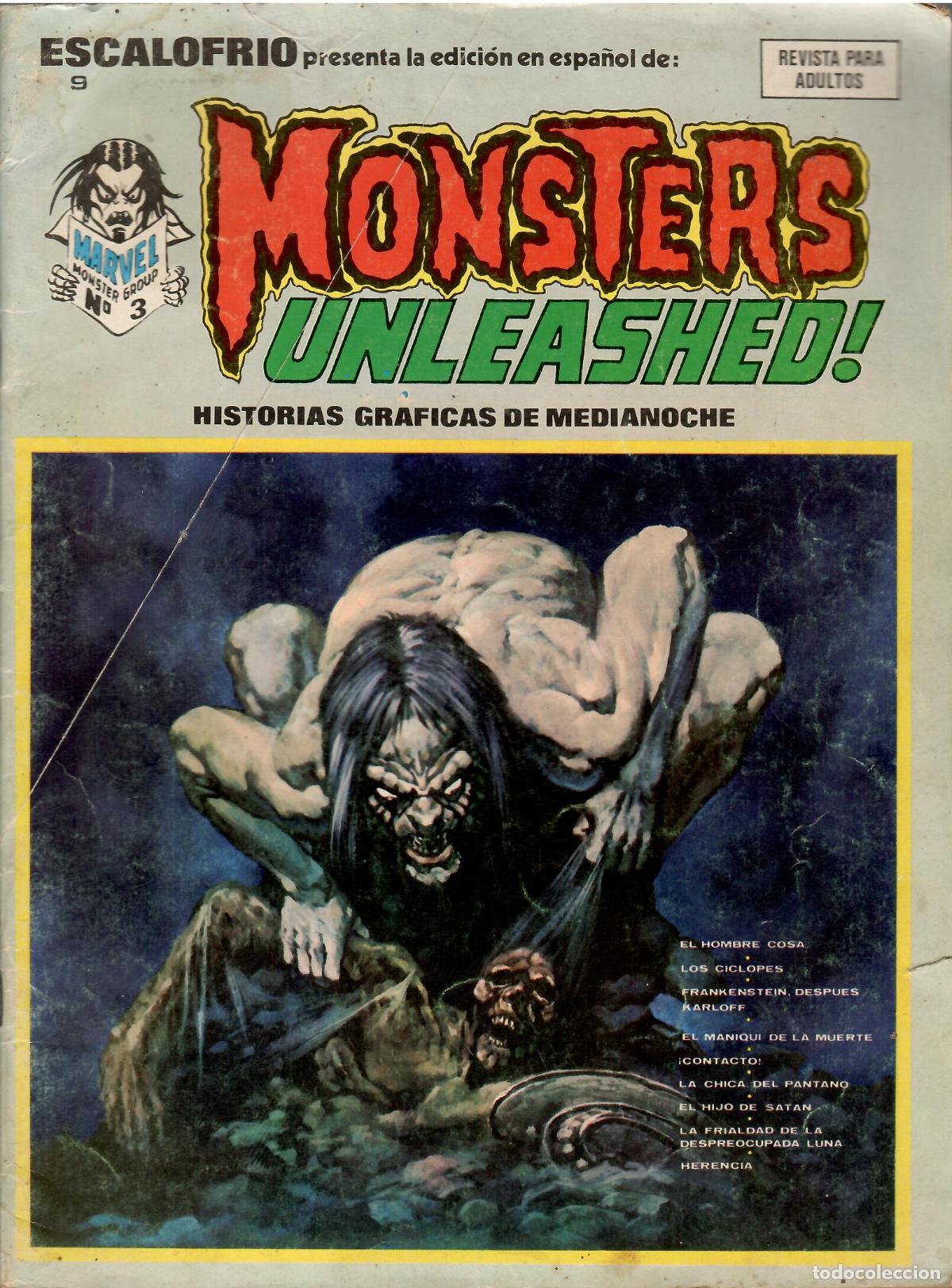 C&oacute;mics: Comic Monsters unleashed, n&ordm; 9. Historias graficas de medianoche (en castellano) - Vertice
