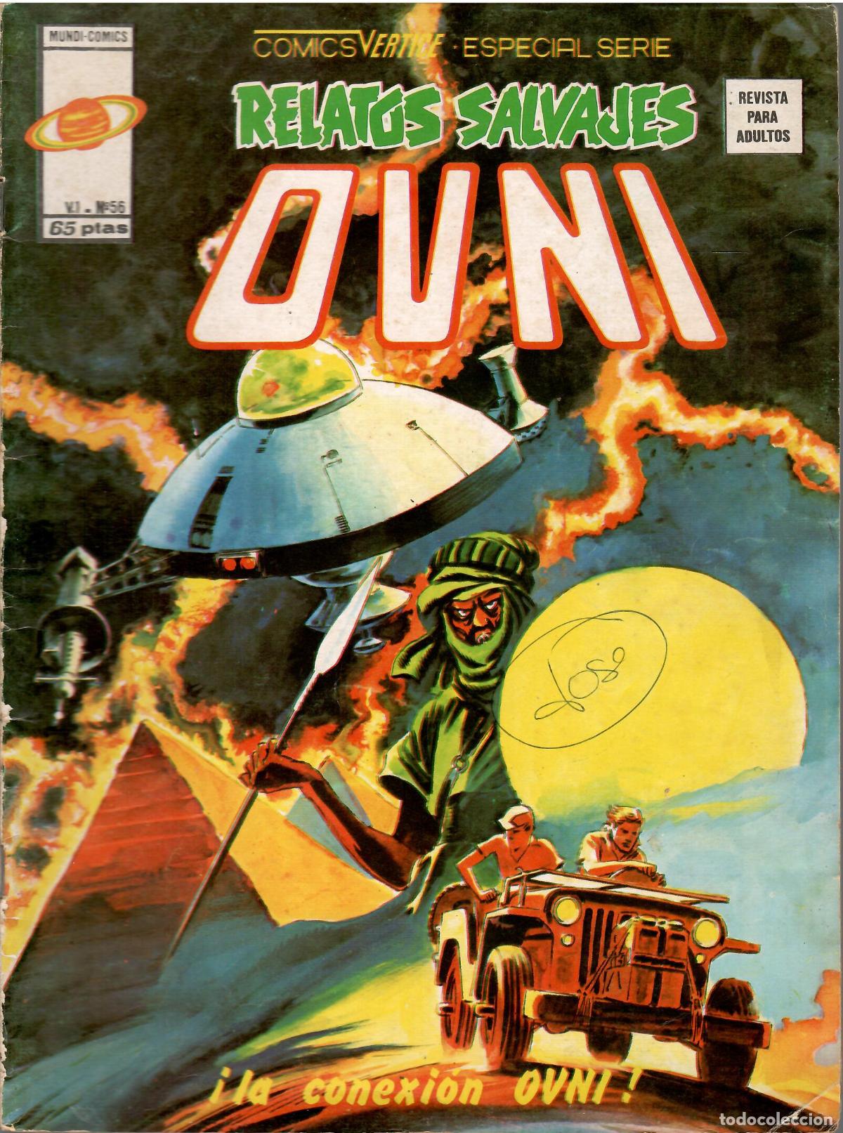 C&oacute;mics: Comic Relatos salvajes OVNI, Vol. 1, n&ordm; 56 - Mundi.Comics Vertice