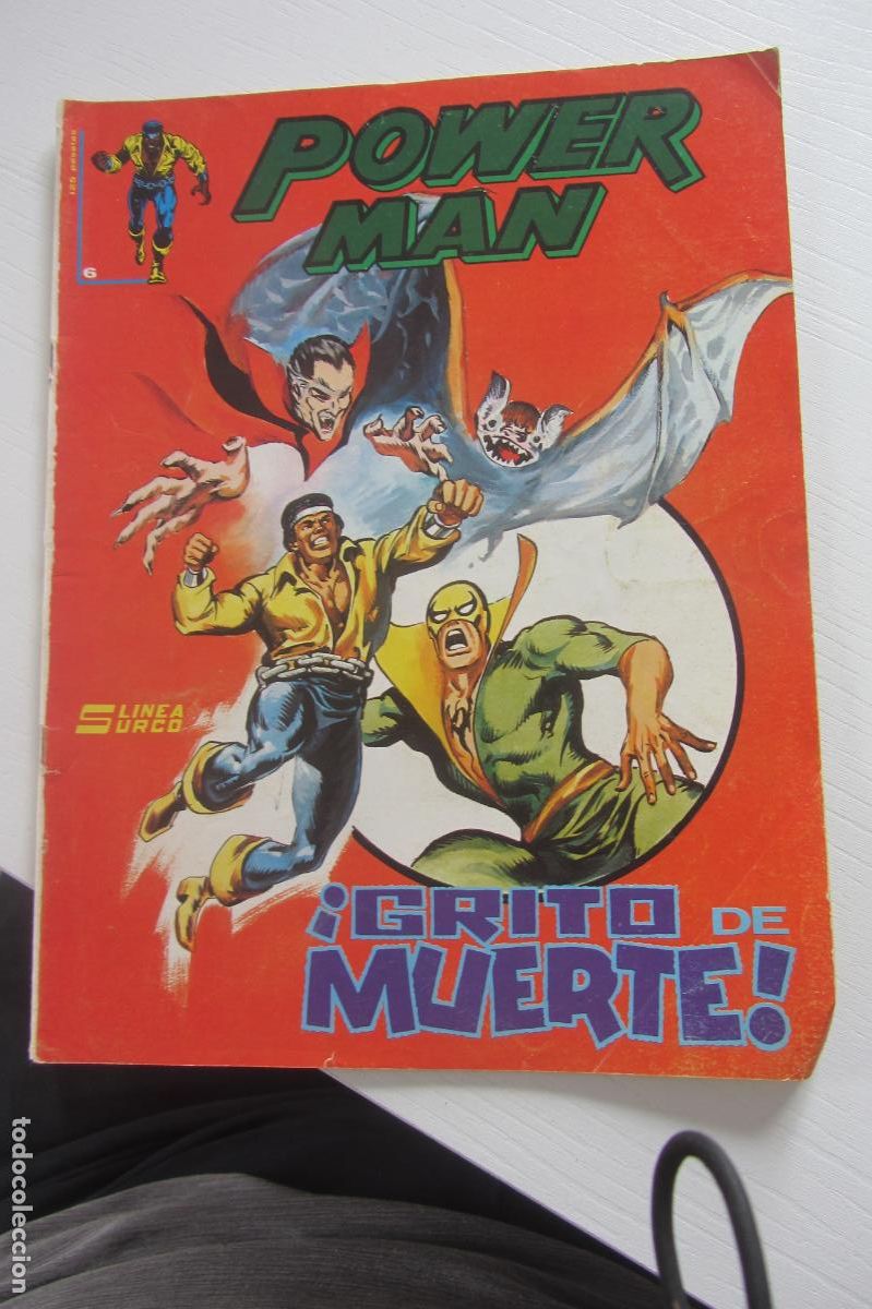 C&oacute;mics: POWER MAN N&ordm; 6 GRITO DE MUERTE . 1983 SURCO . . arx168