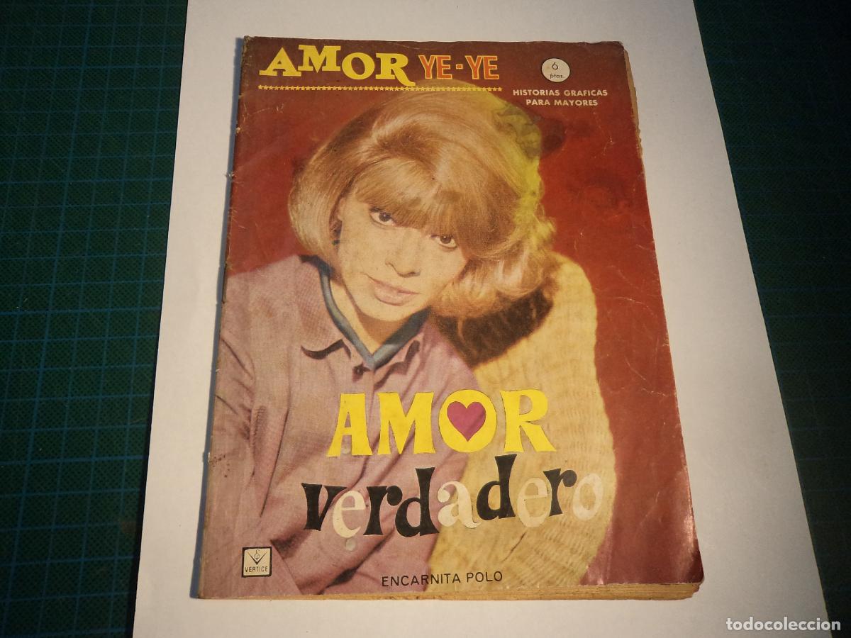 C&oacute;mics: Amor ye-ye. N&ordm; 28. Vertice. Con se&ntilde;ales de uso. Dificil