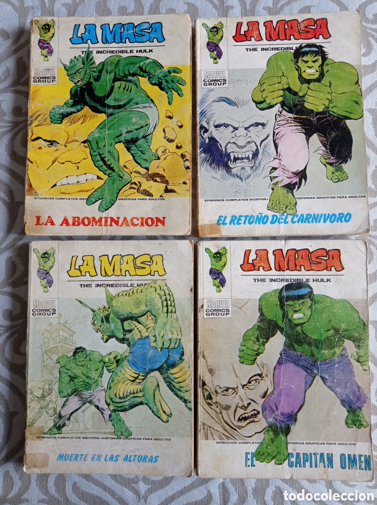 C&oacute;mics: LA MASA. VOL.1 (TACOS). N&ordm; 28, 30, 31 Y 34.