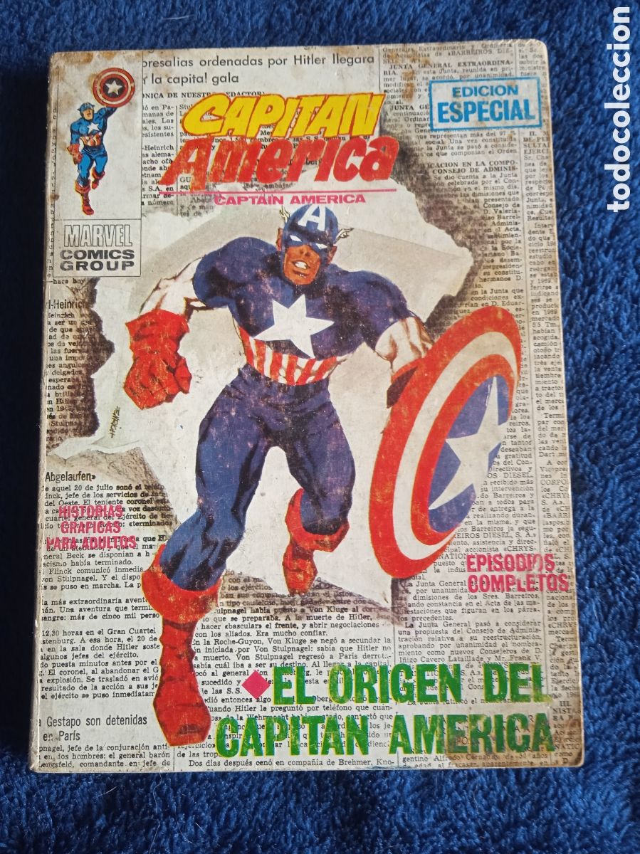C&oacute;mics: CAPITAN AMERICA VOL. 1 N&ordm; 3 -ED. VERTICE - TACO