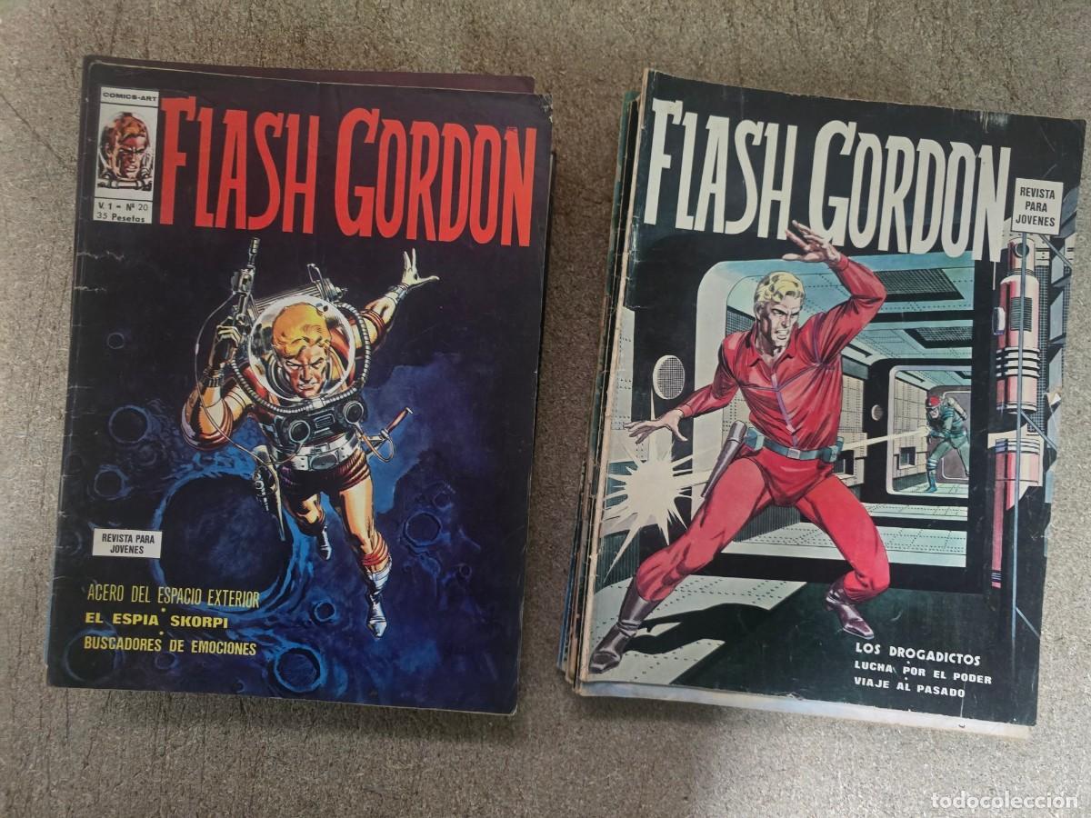C&oacute;mics: Flash Gordon Vol 1.Lote 25 Comics. Vertice