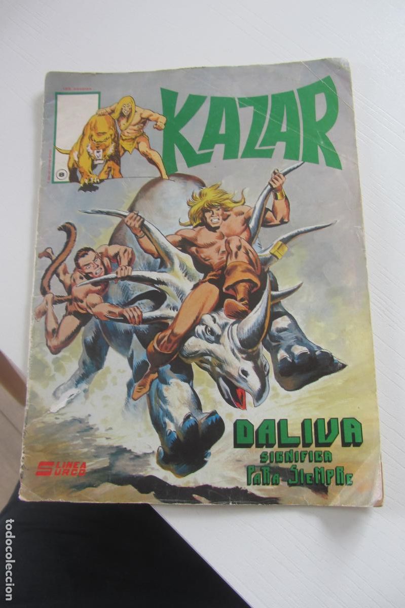 C&oacute;mics: KAZAR N&ordm; 8 DALIVA SIGNIFICA PARA SIEMPRE MARVEL COMICS A&Ntilde;O 1983 VERTICE SURCO arx316