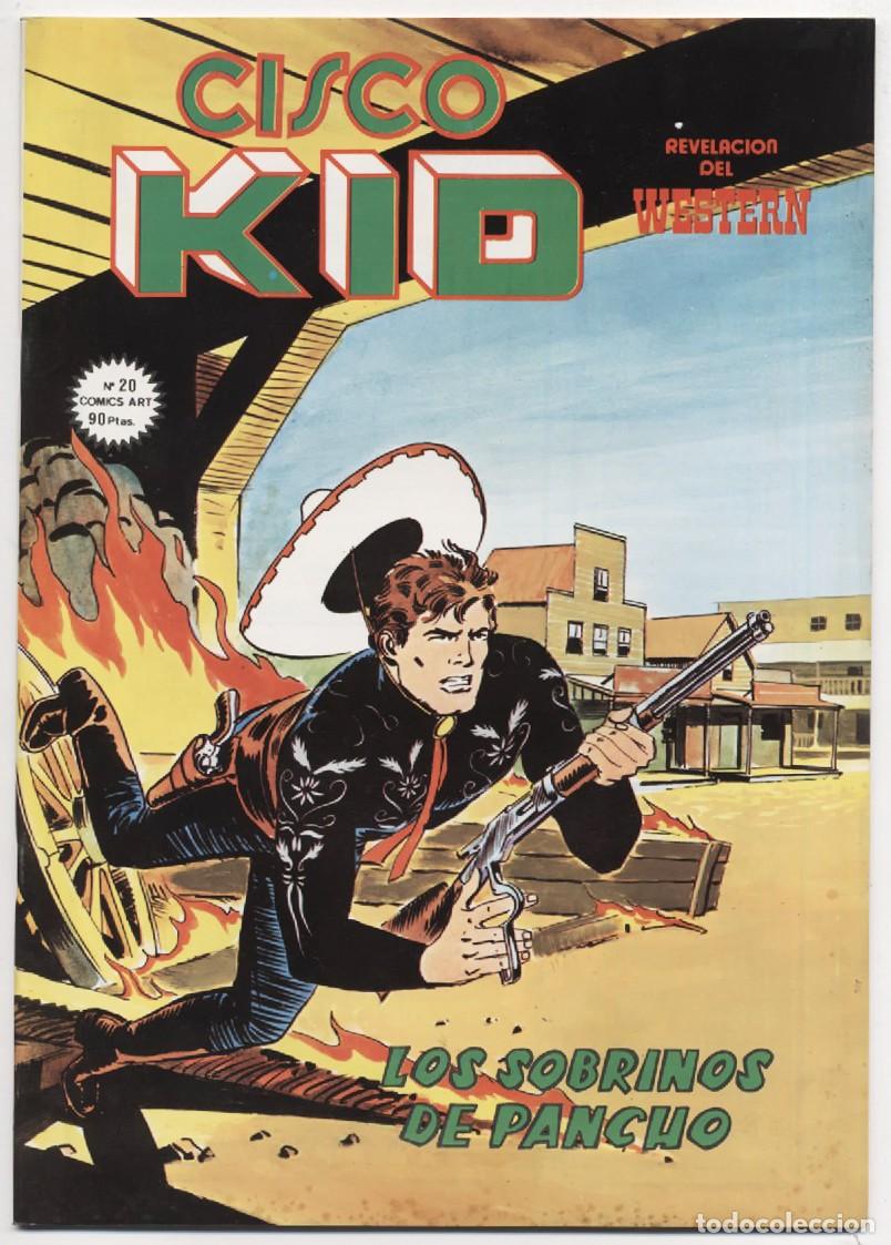 C&oacute;mics: CISCO KID N&ordm; 20 REVELACION DEL WESTERN EDICIONES VERTICE COMICS ART 1981 EXCELENTE