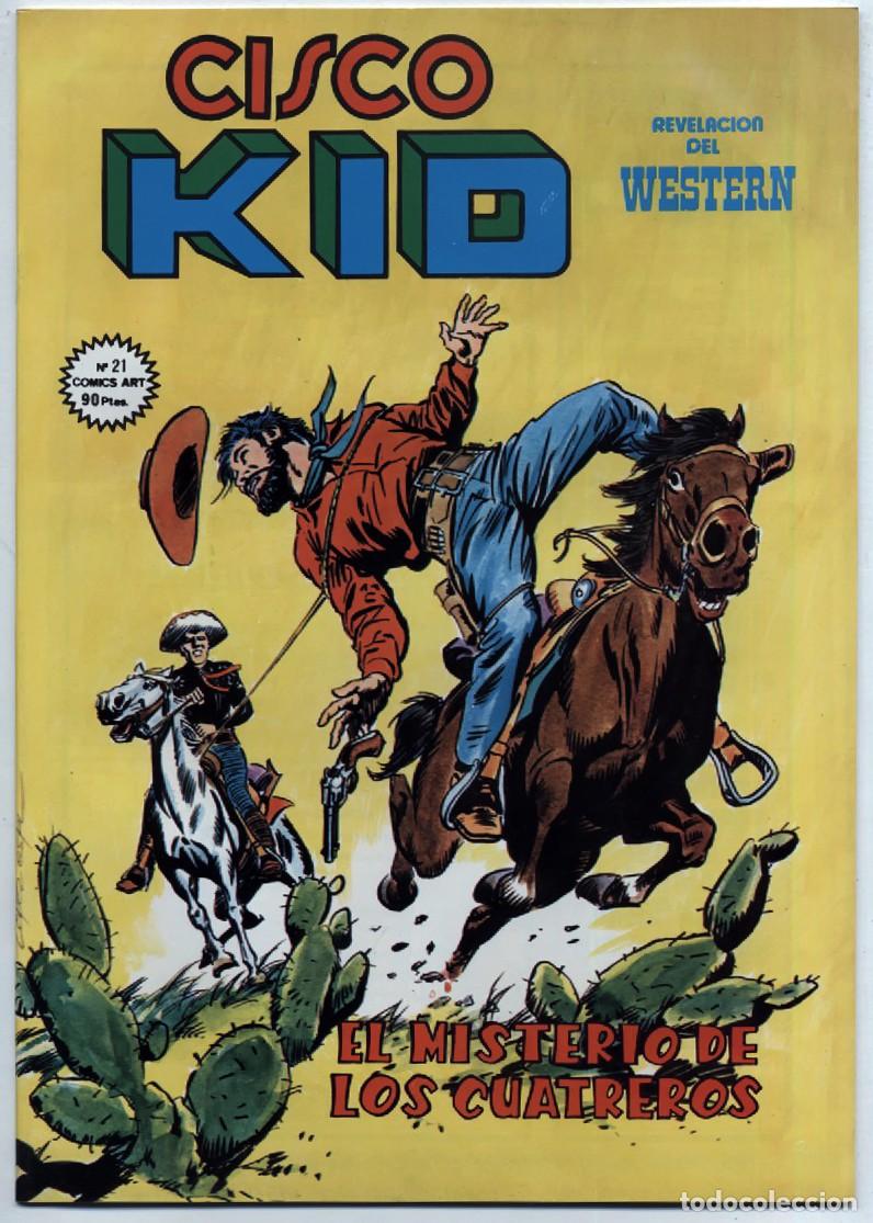 C&oacute;mics: CISCO KID N&ordm; 21 REVELACION DEL WESTERN EDICIONES VERTICE COMICS ART 1981 EXCELENTE