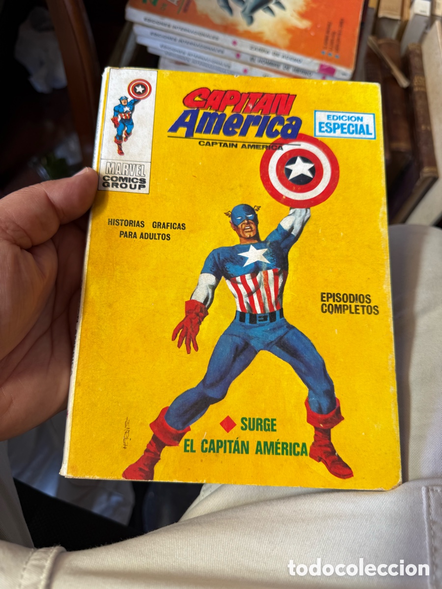 C&oacute;mics: EXCELENTE ESTADO CAPITAN AMERICA 1 SURGE EL CAPIT&Aacute;N AM&Eacute;RICA TACO EDICIONES VERTICE