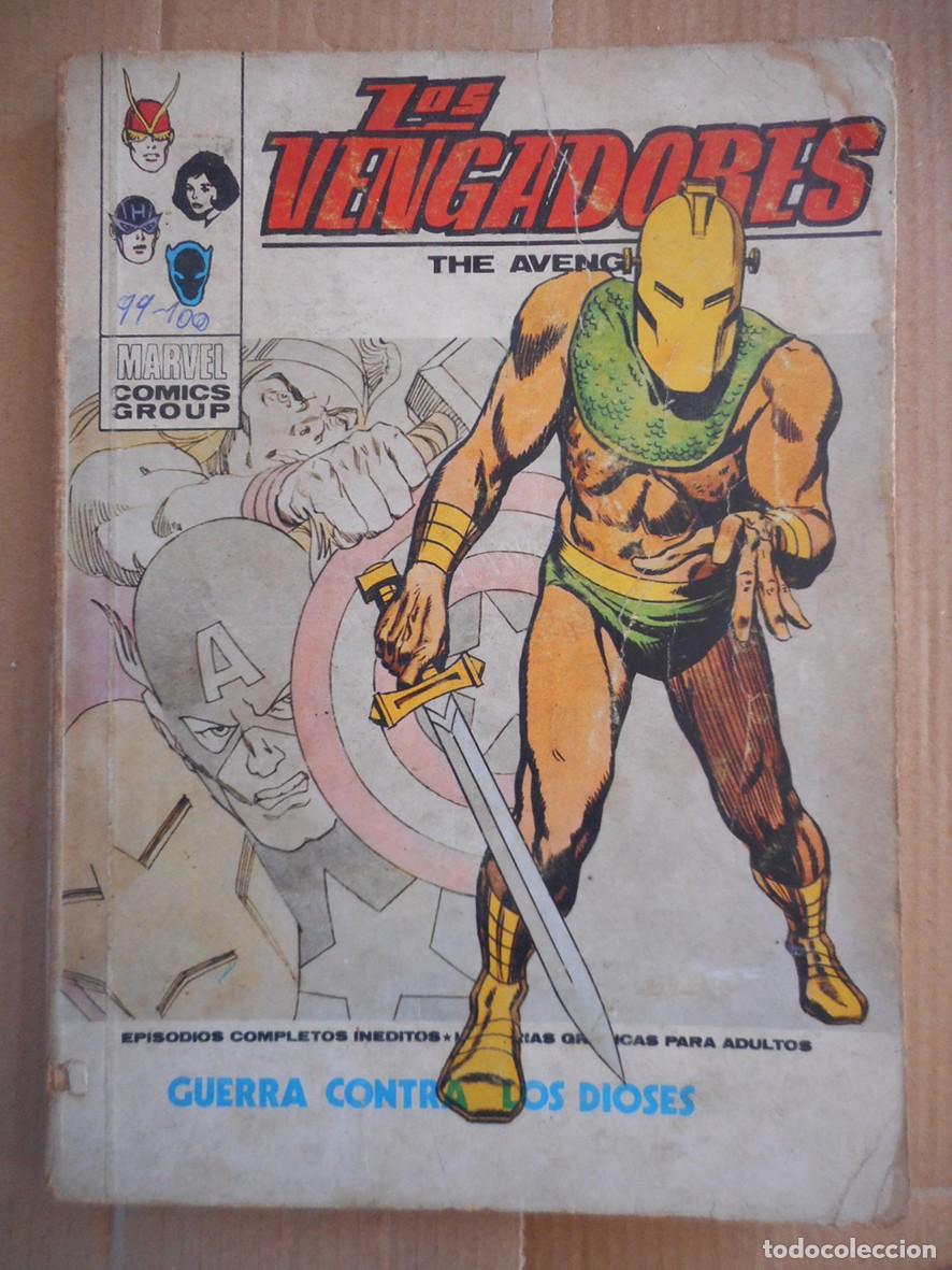 C&oacute;mics: LOS VENGADORES VOL.1 N&ordm;46 GUERRA CONTRA LOS DIOSES (V&Eacute;RTICE 1973)