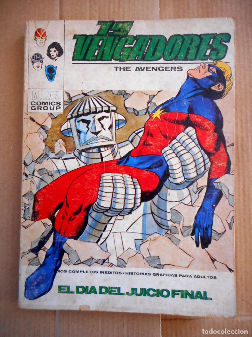 C&oacute;mics: LOS VENGADORES VOL.1 N&ordm;41 EL D&Iacute;A DEL JUICIO FINAL (V&Eacute;RTICE 1973)