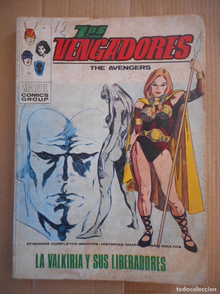 C&oacute;mics: LOS VENGADORES VOL.1 N&ordm;38 LA VALKIRIA Y SUS LIBERADORAS (V&Eacute;RTICE 1973)
