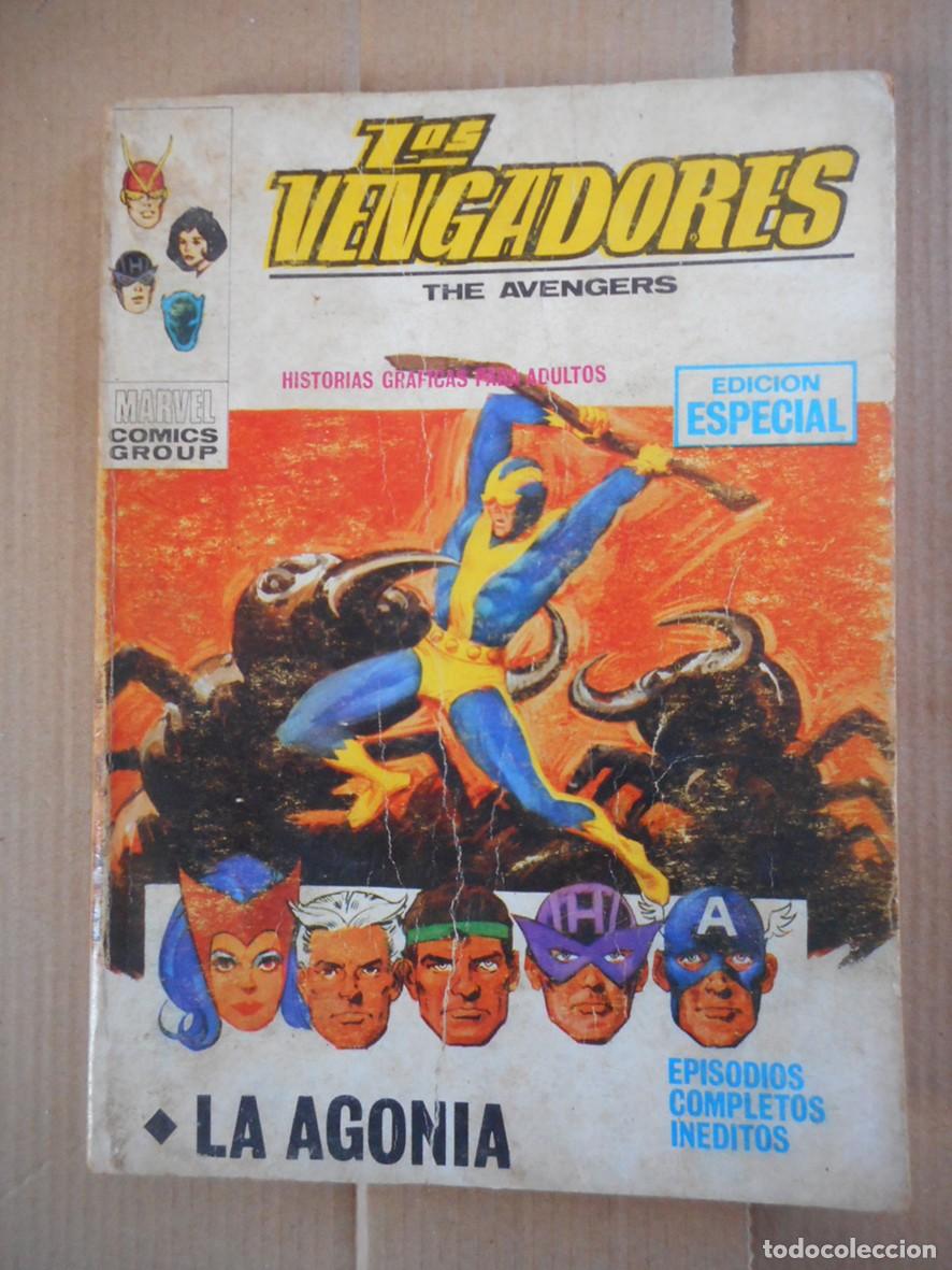 C&oacute;mics: LOS VENGADORES VOL.1 N&ordm;20 LA AGON&Iacute;A (V&Eacute;RTICE 1971)