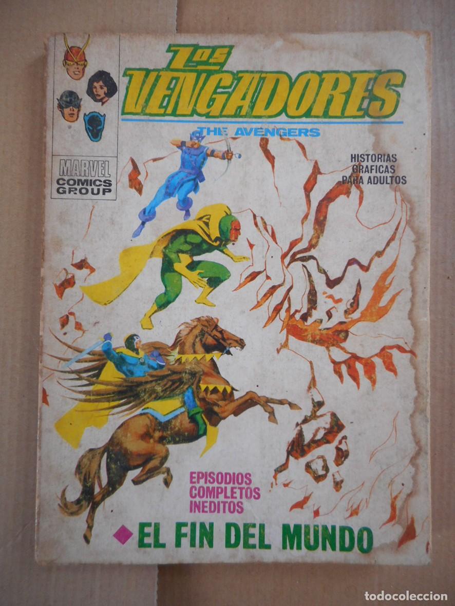 C&oacute;mics: LOS VENGADORES VOL.1 N&ordm;28 EL FIN DEL MUNDO (V&Eacute;RTICE 1972)