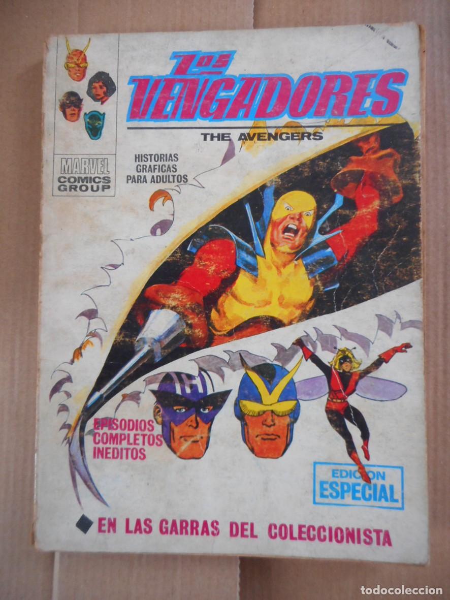 C&oacute;mics: LOS VENGADORES VOL.1 N&ordm;23 EN LAS GARRAS DEL COLECCIONISTA (V&Eacute;RTICE 1971)