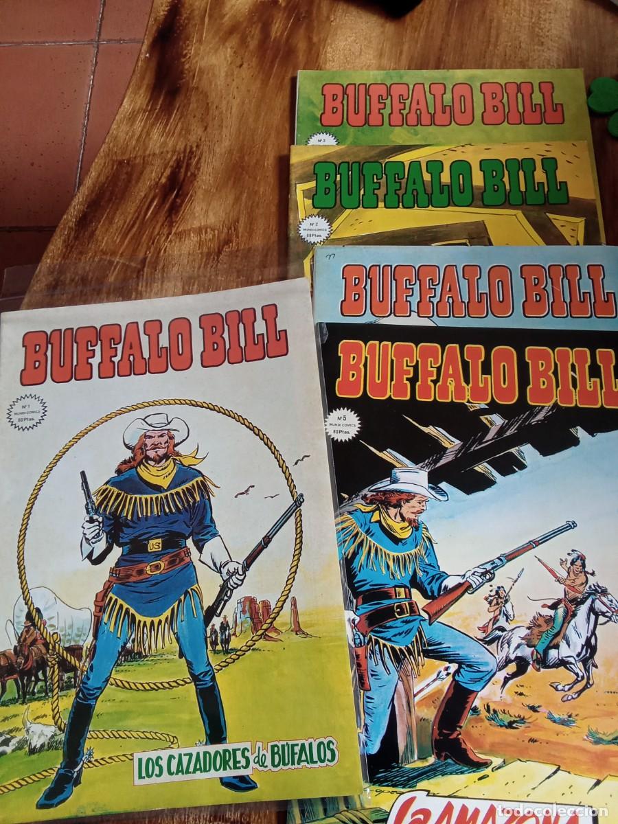 C&oacute;mics: Buffalo Bill ediciones V&eacute;rtice, lote del 1 al 5, muy buen estado